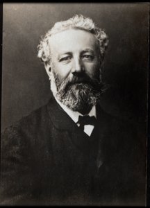 Portret van Jules Verne (1828-1905), Franse schrijver